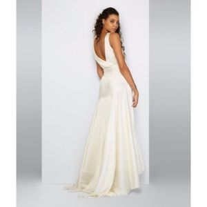 Fame and Partners Escala Dress in Ivory